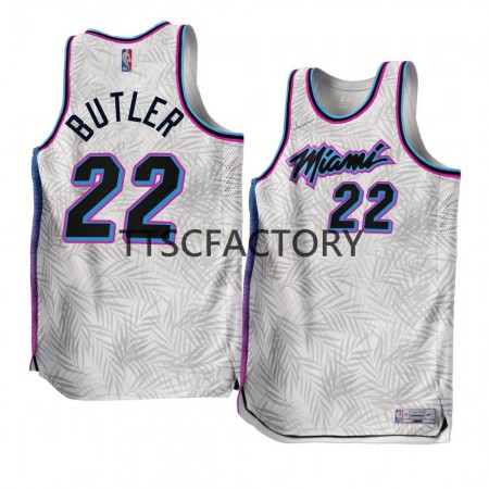 Maillot Basket Miami Heat Jimmy Butler 22 Nike 2022-23 Earned Edition Blanc Swingman - Homme